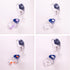 Apex Ultra Pill Cutter, Professional Medical Pill Splitter, Blue/Green and Clear, 1 Count, Compact & Travel-Friendly