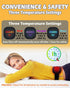 Portable Electric Heating Pad Cordless Period Heating Pad for Menstrual Cramps Pain Relief Back Cordless Period Small