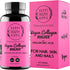 Vegan Collagen Builder with Hyaluronic Acid - Collagen Pills for Skin, Hair, Nails, 60ct