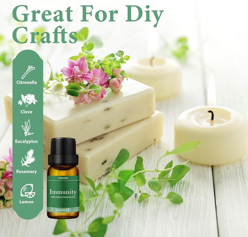 Essential Oils Blends Set for Diffusers, Aromatherapy Oil Scents - Calming, Sweet Dreams, 6x10ml
