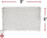 Knapp Made CM Scrubber 9"x6" Small Ring Cast Iron Scrubber, Cleaner for Hard Anodized Cookware, Pans, Grills