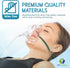 Mars Wellness Oxygen Tubing - Premium Clear Crush Resistant Oxygen Tubes, 7 Foot, 3 Tubes