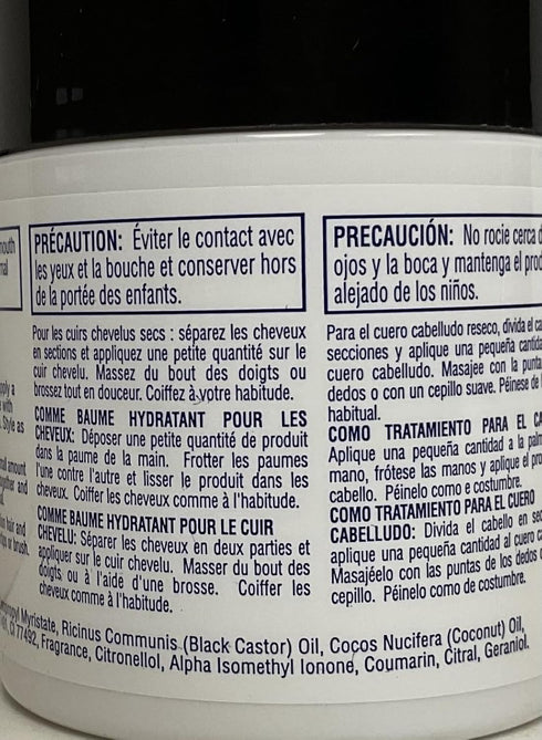 Isoplus Black Castor Oil & Coconut Oil, 5.25oz