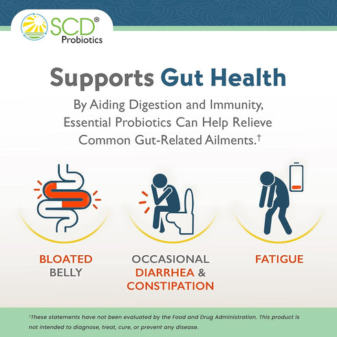 SCD Essential Probiotics for Women, Men, Kids, Toddlers, Liquid Probiotic Supplement for Digestion and Immunity, 11