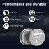 PKCELL 20 Pack CR2450 2450 3V 5-Year Battery CR Lithium Battery, Shelf Life,High Capacity, Long Lasting Power