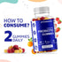 Vitamatic Probiotic Sugar Free Gummies, 5 Billion CFUs for Digestive, Immune & Gut Health, Gluten Free for Men and