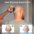 Magnetic Replacement Blades for Head Shaver - Head Shaver Replacement Heads (Silver)