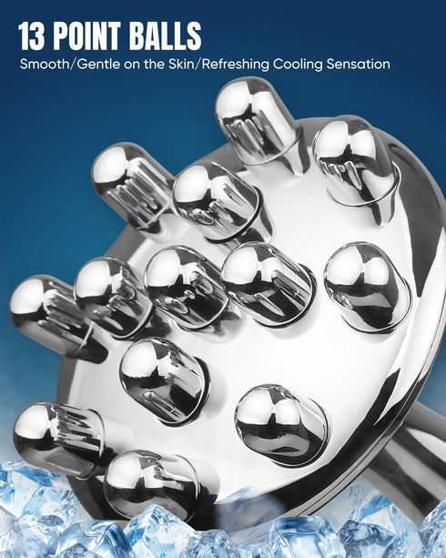 ONUEMP Stainless Steel Cellulite Massager, Fascia Massage Tool Maderoterapia Kit for Gua Sha, Ice Body Sculpting