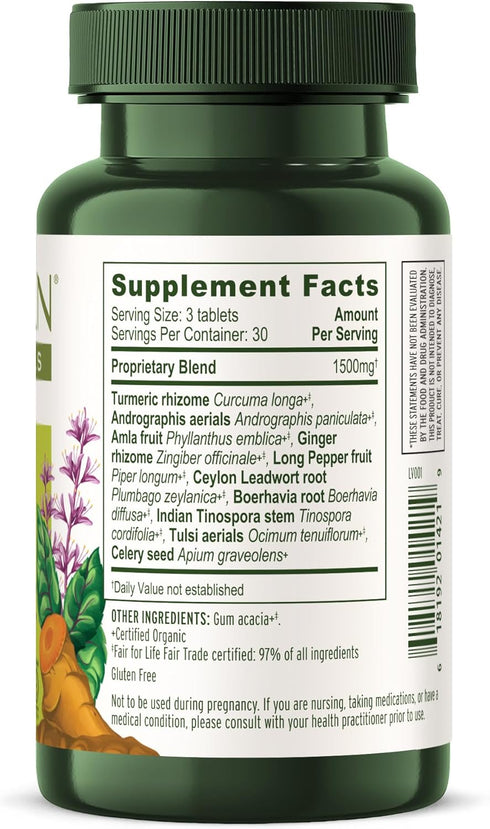 Banyan Botanicals Pollen Protect - Organic Ayurvedic Supplement - Supports Healthy Respiratory Response - 90 Tablets