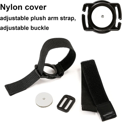 Armband for Freestyle Libre 1 & 2, Diabetes CGM Holder, Adjustable 4" to 16" Arm & Leg Band for Sensor Protection