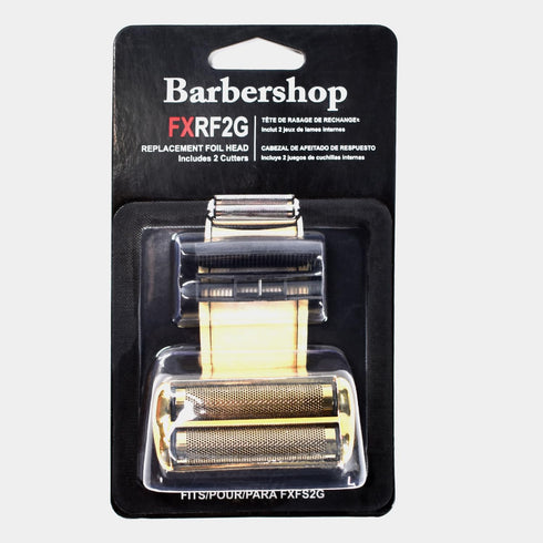 Replacement Foil and Cutters for BaBylissPRO Electric Shaver, Double Foil Shaver Replacement Head Compatible with FXFS2