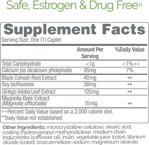 Estroven Mood Boost for Menopause Relief - 30 Ct. - Clinically Proven Ingredients for Mood Swings