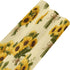 Showers58 23 inches,3 pnyoin Merry Christmas Wrapping Paper Roll,Sunflowers and Bouquet Gift Wrap Perfect