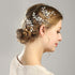 inSowni 30 Pack Silver Wedding Bridal Hair Side Combs + U Shaped Hair Pins Clips for Women Girls