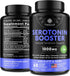 Natural Serotonin Supplement - 5HTP & Cortisol Manager for Women, Includes Vitamin B6, B12, GABA - 60 Capsules