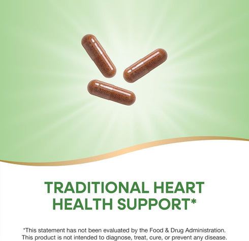 Nature's Way 100 (Packaging (Pack 2) Herbal Hawthorn Berries, Traditional Heart Health Support*, Vegan Capsules May