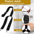 Hjsixtxh 2-Pack 26-41 Inches, Dressing Aid Clips for Pants Adjustable Metal Clip & Nylon Strap Independence Tool