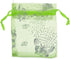 Wholesale 100PCS Organza Bag Butterfly Design Wedding Pouches Jewelry Packaging Bags (3.5x4.5 Light Green, 9x12cm)