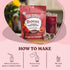 Four Sigmatic Organic Pre Workout Powder with Superfood Adaptogens & Antioxidants | Natural Pre Workout with Beetroot