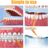 100 Pcs Interdental Tooth Flossing Head Cleaning Brush Braces Brush Toothpicks Oral Cleaners