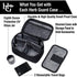 Herb Guard Black Large Case with Hanging Combination Locks