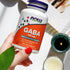 NOW Foods Supplements GABA 500 mg + B-6, Natural Neurotransmitter*, 100 Veg Capsules