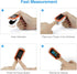 Orange Dual Color OLED Finger Pulse Oximeter by MIBEST - Blood Oxygen Saturation Monitor with OLED Screen