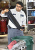 Aluf Plastics 20-30 Gallon Trash Bags, 100 Count, 1.1 MIL Low Density Plastic Garbage Bags, Black