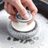4 Pcs Stainless Steel Wool Scrubber with Handle, Cleaning Supplies for Dishes, Pots, Pans, Grills