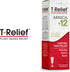 T-Relief Arnica +12 Cream for Back Pain, Joint Soreness, Muscle Aches & Stiffness, Fast Acting Relief, 4 oz