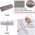Window Screen Cleaner Tool, 5 in 1 Window Cleaning Kit with Brush, Squeegee, and Track Cleaning Tools
