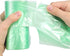 2.6 Gallon Trash Bag, 150 Count, Unscented Strong Handle Tie Garbage Bags for Kitchen, Bathroom, Bedroom, Office