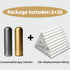 OiwMuOck 20 (2+20 Metal Nasal inhalers for Essential Oils Refillable Aluminum Aromatherapy Inhaler Comes with Cotton