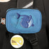 Honeybaby Cute Blue Whale Pill Case Bag Portable Weekly Pill Organizer Travel Pill Organizer Case Bag with Zipper