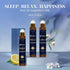 Set, Essential Oil Roller (Sleep, Relax, Happiness) Aromatherapy Roll On for Body Skin Care, Home - Natural