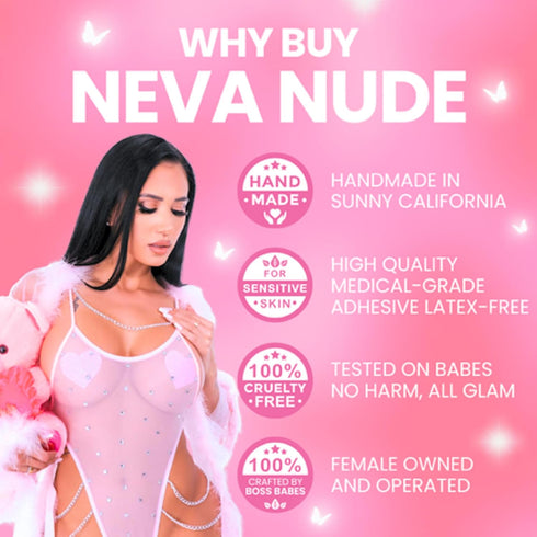 Neva Nude Face and Body Glitter Keychain, Chunky Glitter in Aloe for Festivals, Cosmetic Grade