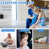16 Pack Disposable Blue Emesis Bags for Kids, 1000 ml Portable Nausea Bags for Pregnant Women, Leak Resistant Design
