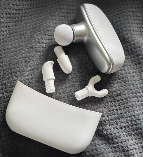 Integrated Design Mini Massage Gun Portable Deep Tissue Massager, Intelligent Pressure-sensing Brushless Motor