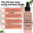 Kitsch Rosemary Oil for Hair Growth & Healthy Scalp, 60 mL Pre Wash Scalp & Hair Oil with Biotin