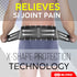 BLITZU Sacroiliac SI Hip Belt for Women and Men, Lower Back Support Belt for Pain Relief