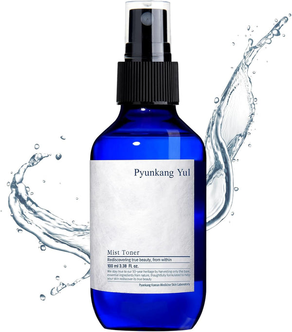Pyunkang Yul Facial Mist Toner, 3.4 Fl. Oz, Korean Spray for Oily and Combination Skin, Zero-Irritation