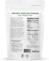 Earth Circle Organics Spirulina Powder, Raw, Kosher, Non-Irradiated | Premium Vegan Protein Superfood - (8oz - 2Pack)