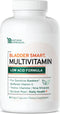 Lower-Acid Multivitamin for Sensitive Bladders, 12 Vitamins & 10 Minerals, Buffered Vitamin C & Burdock Root, 60