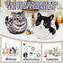 Drawstring Makeup Bag, Cute Cat Travel Makeup Bag Gifts for Women, Large Cosmetic Bag for Women, Makeup Bag Organizer, Makeup Pouch for Purse, Travel Toiletry Bag, Travel Essentials (Gray Cat)