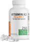 Bronson Vitamin K2 as MK-7 Menaquinone 100 mcg Non-GMO, 250 Capsules