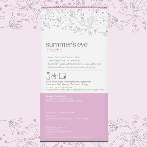 Summer's 4.5 oz, 4-Count Eve Douche, Island Splash, Vaginal Douche for Women to Help Reduce Vaginal Odor