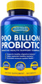 Probiotics for Women and Men, with Lactase Enzyme and Prebiotic Fiber for Digestive Health, Vegan Raw Formula