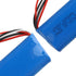 Vvsialeek 7.4V 1500mAh SM-2P Rechargeable Batteries Lithium ion Battery with Connector for Electronics Products, Toys