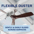 Bona High Performance Dusting System, 1 Extendable Handle, 3 Disposable Dusters, 1 Reusable Duster, Storage Bag