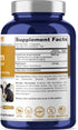 NusaPure Colostrum 1050mg, 30% IgG, 200 capsules, Non-GMO, Soyfree, with Bioperine